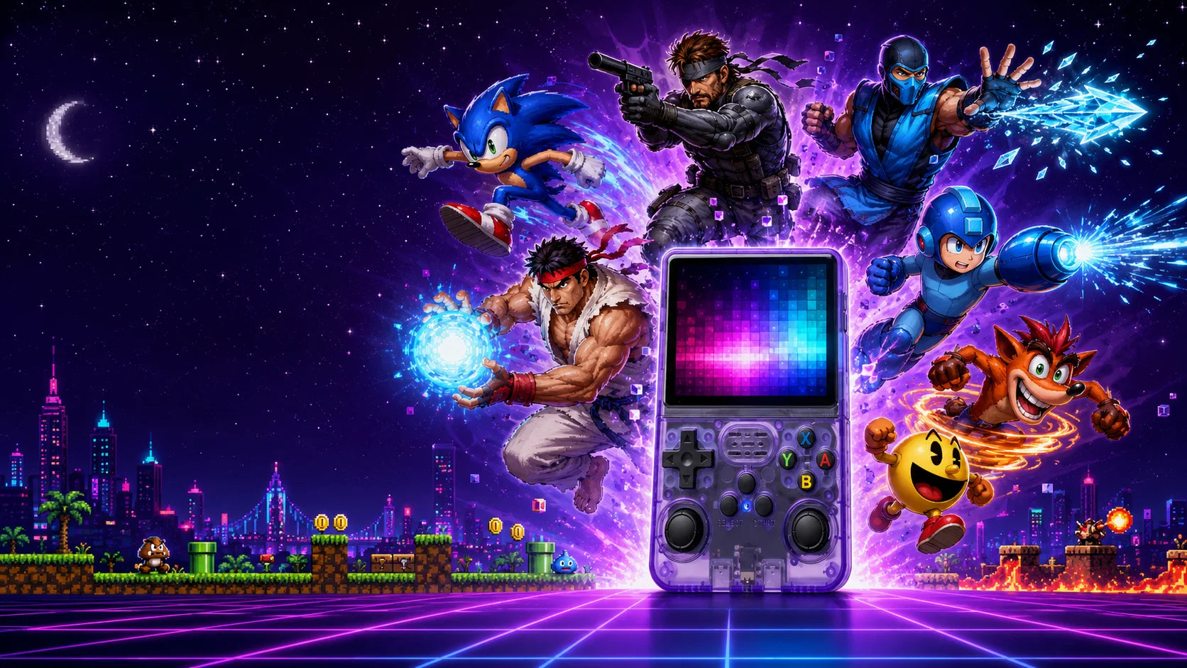 Console rétro portable R36S