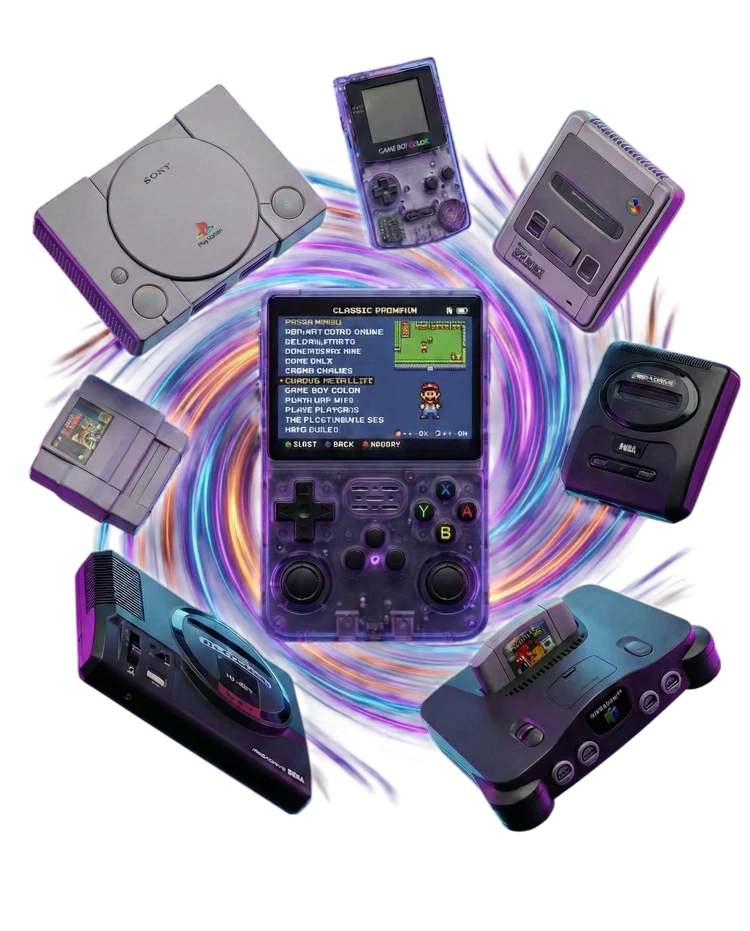 Console rétro portable